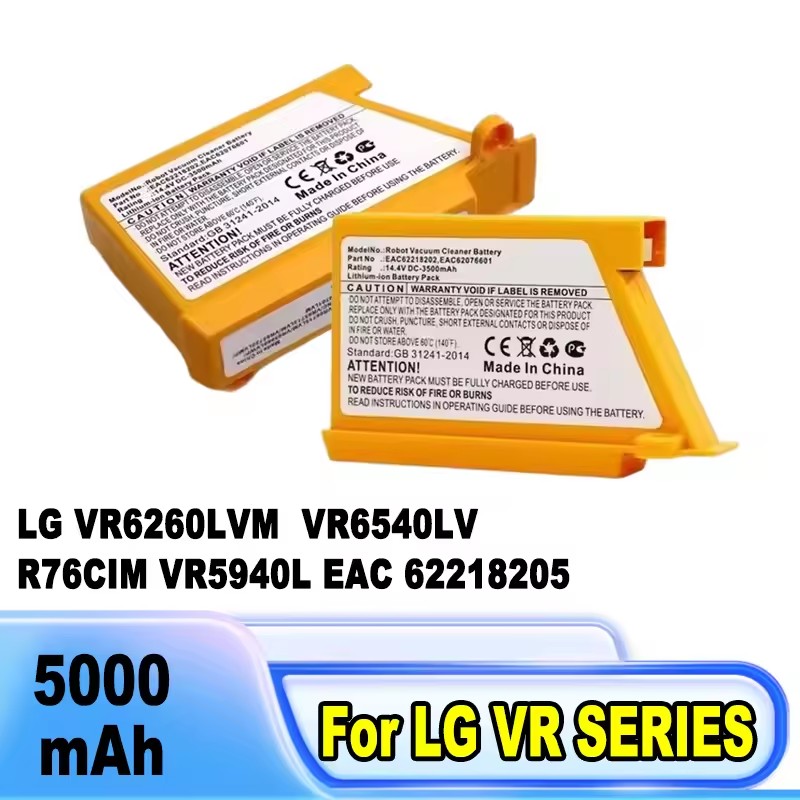 4S Lipo Battery 14.8V 6000Mah - Bateria do odkurzacza LG VR6260LVM VR6540LV